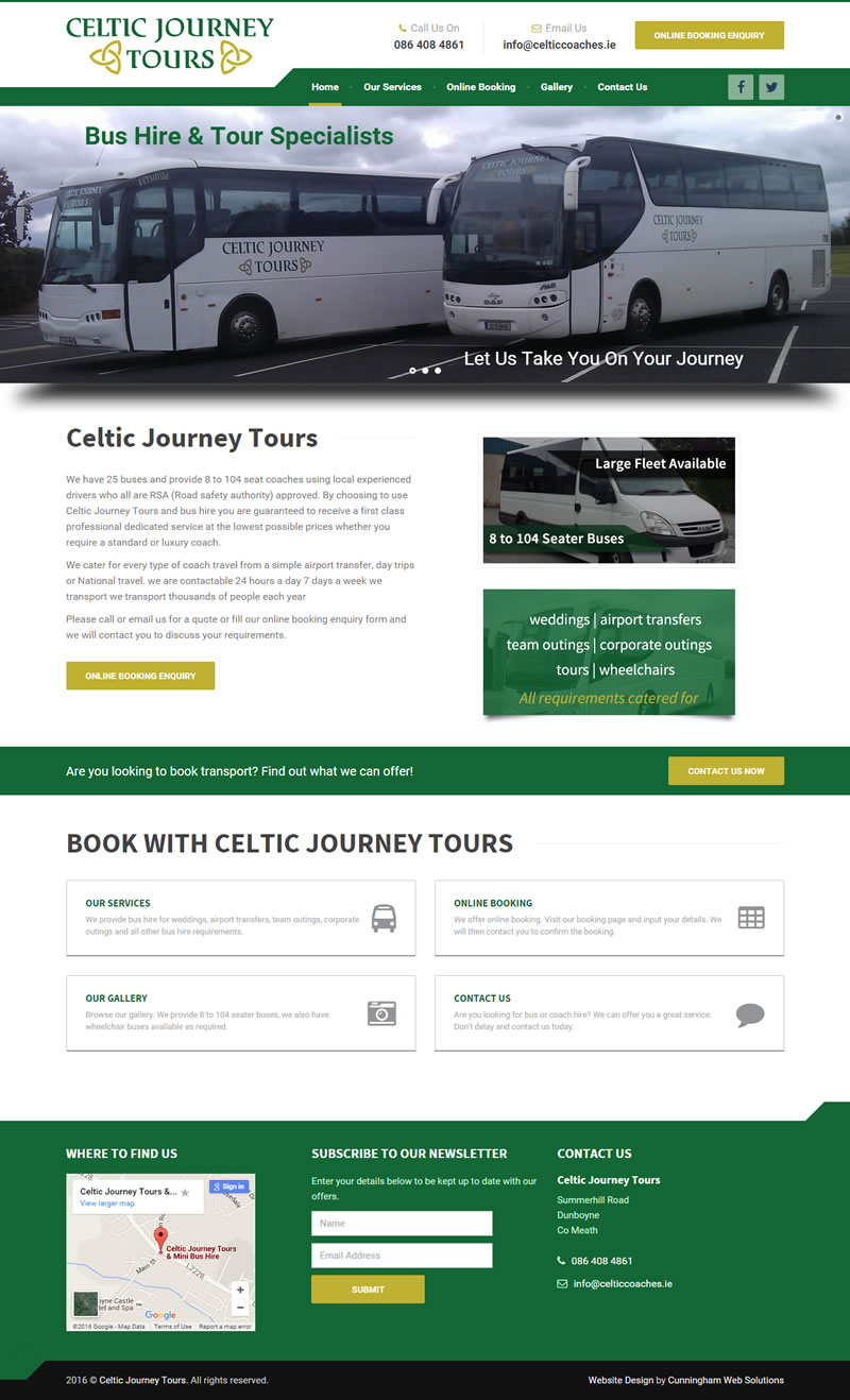 celtic-journey-tours-website-design